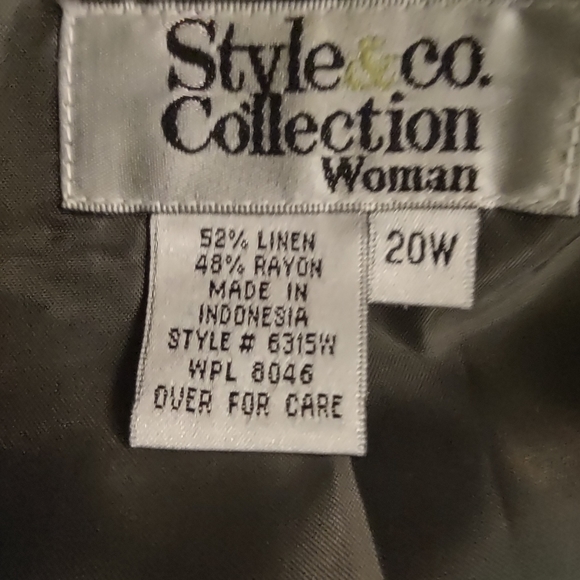 NWT Women's Blazer/Jacket Olive Green 20W - Picture 3 of 11